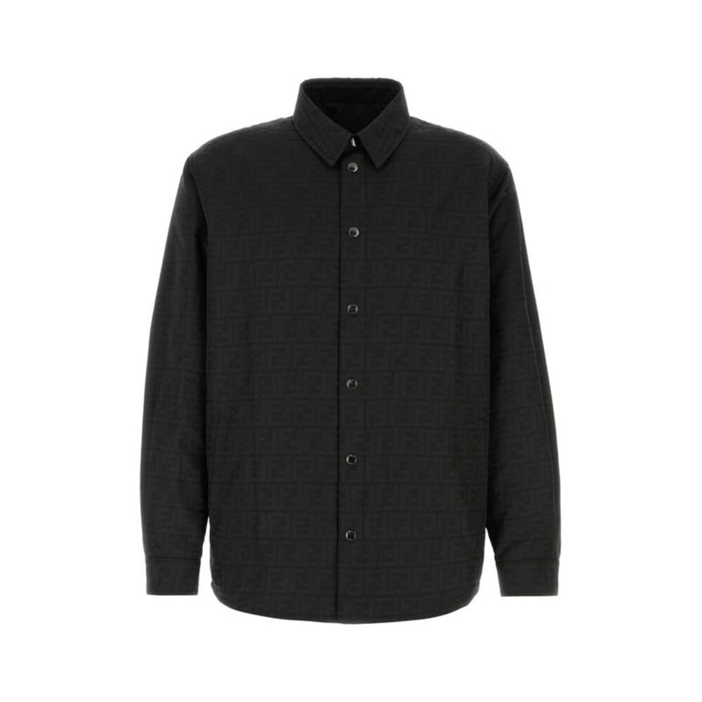 Fendi Men Blouson Nylon Logo